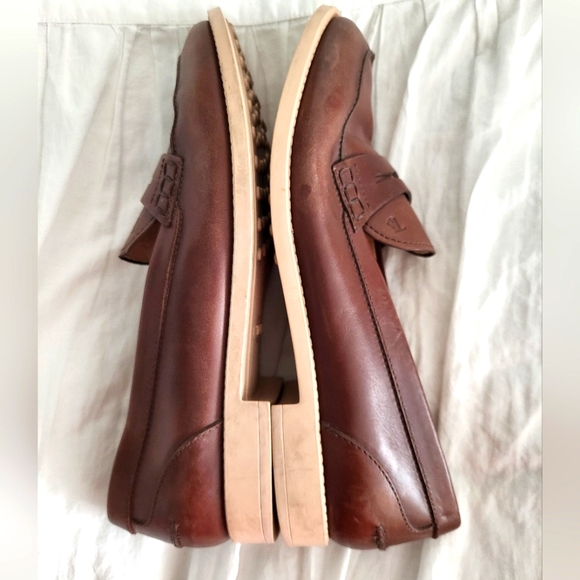 Tod's brown leather penny loafers - Picture 3 of 4